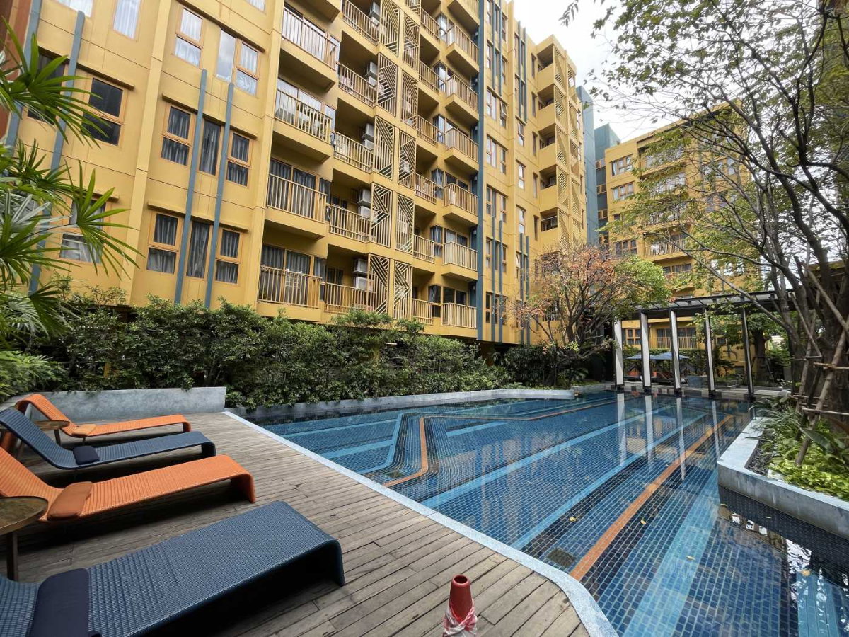 รูป ขายห้องมุม คอนโด The Base Sukhumvit 50 (เดอะ เบส สุขุมวิท 50) ขนาด 41.59 ตร.ม. พร้อมอยู่ ฟรีค่าโอน - รูปที่ 13/16