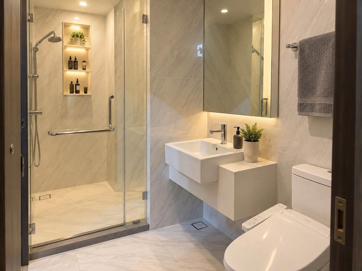 รูป IDEO Mobi Rangnamห้องสวย ราคาดี สอบถามเพิ่มเติมได้ที่ Line @condorental - รูปที่ 9/10