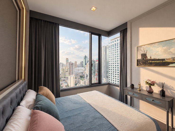 รูป ให้เช่า Edge Sukhumvit 23 | ห้องมุม 48 ตร.ม. ชั้น 19 | 40,000 บาท - รูปที่ 5/9