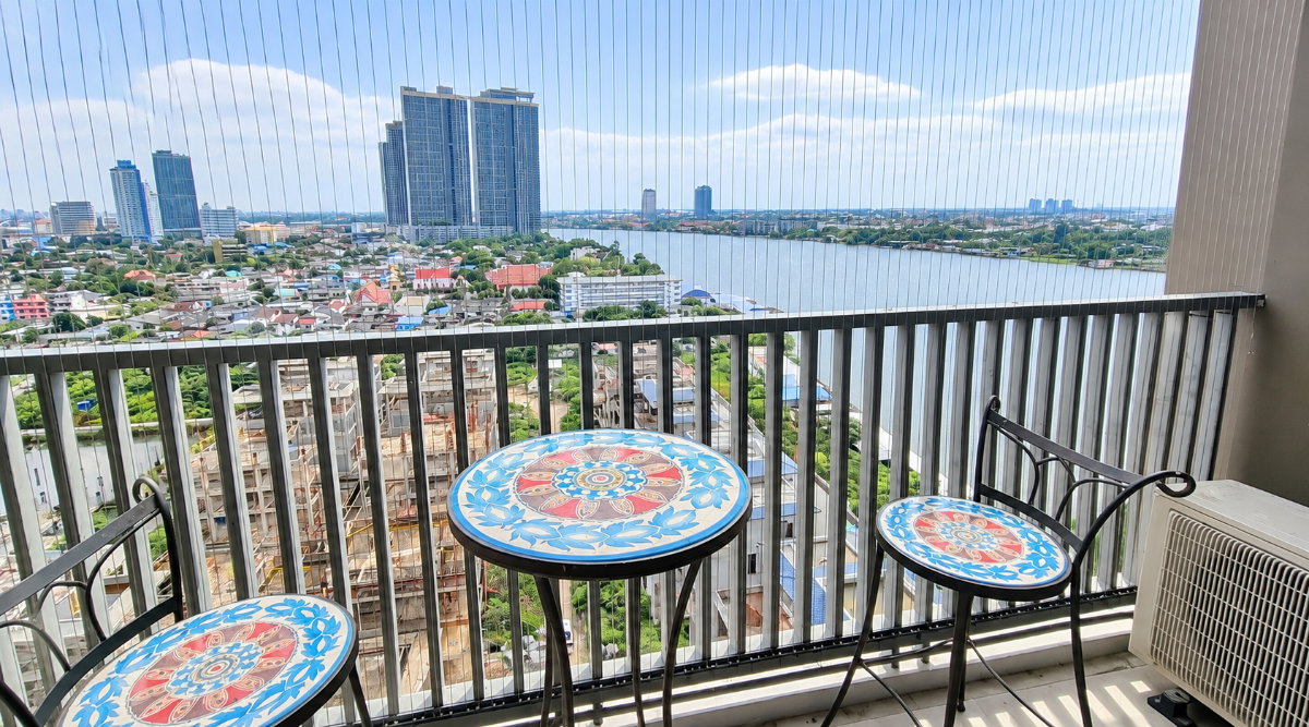 picture ✨💕#CondoForRent at Manor Sanambinnam  #CondoWithChaoPhrayaRiverView💕✨ - 5/8