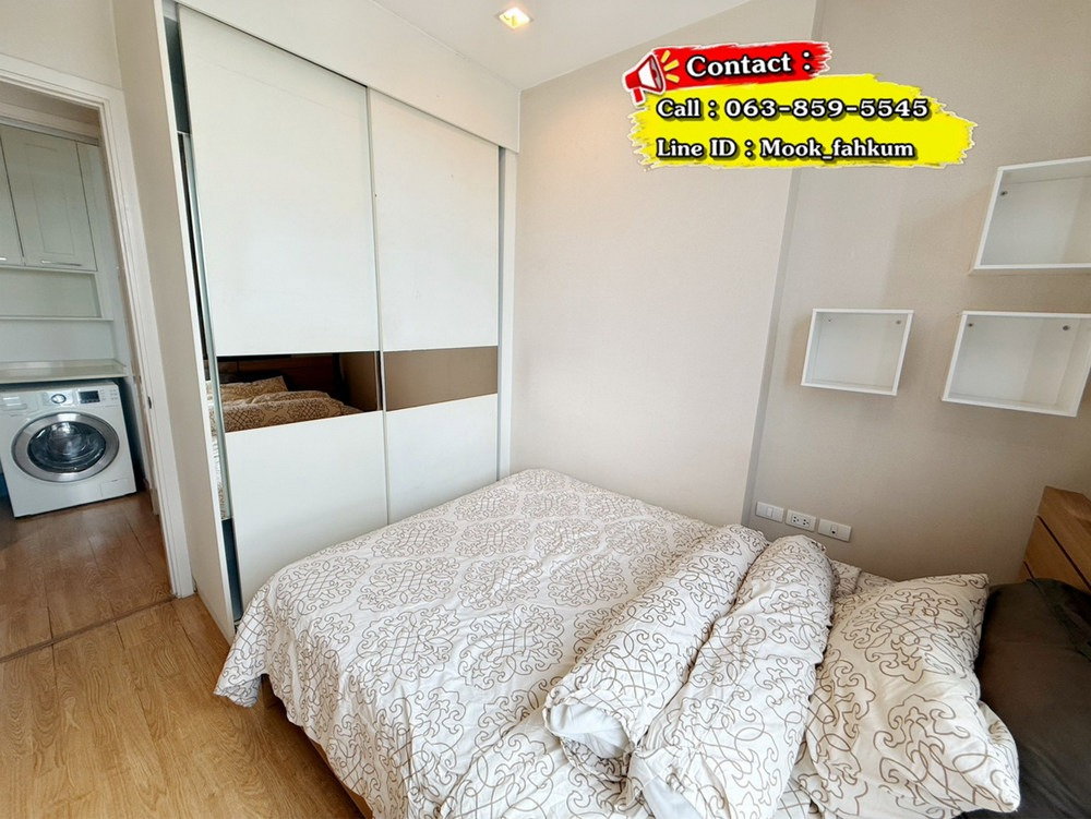 รูป Call : 063-859-5545 ขายด่วน!! ถูกกว่าราคาตลาด Condo Q House Sukhumvit 79 ติด BTS อ่อนนุช ห้องมุม 44.5 ตรม. 2 ห้องนอน ชั้น26 (Owner Post) - รูปที่ 4/13