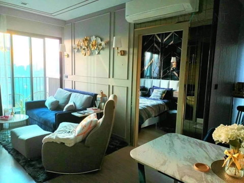 For Rent Condo LIFE ASOKE - RAMA 9 Building A, Floor 33,2 bed room, Room size 46 sqm
