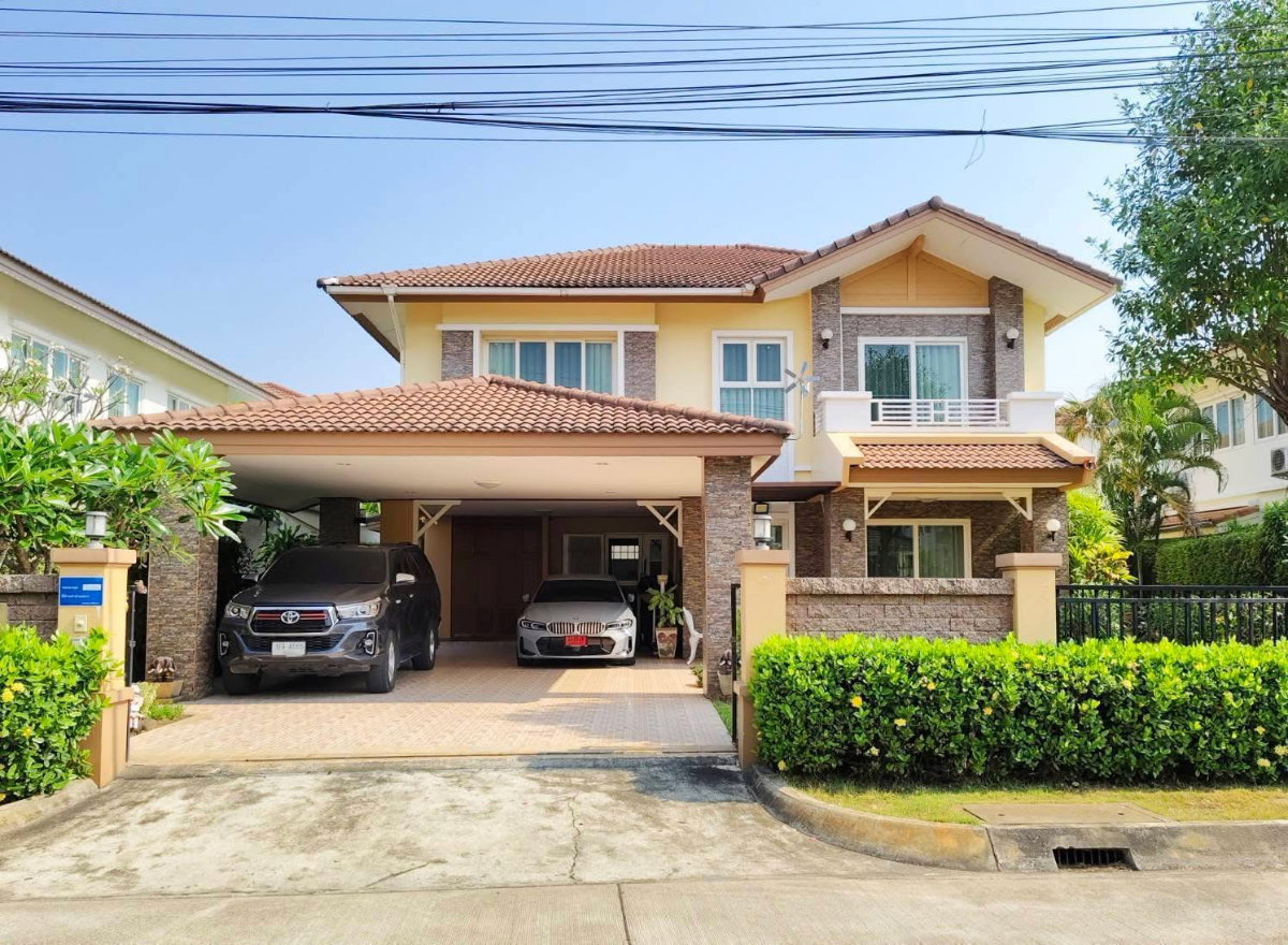 รูป 🏡 ให้เช่าบ้านเดี่ยว 2 ชั้น พร้อมเฟอร์นิเจอร์ และสวนส่วนตัว บรรยากาศร่มรื่น ทำเลดีมาก เดินทางสะดวก ใกล้ Meta Mall พลาซ่า ริมปิง และอื่นๆอีกมากมาย - รูปที่ 1/33