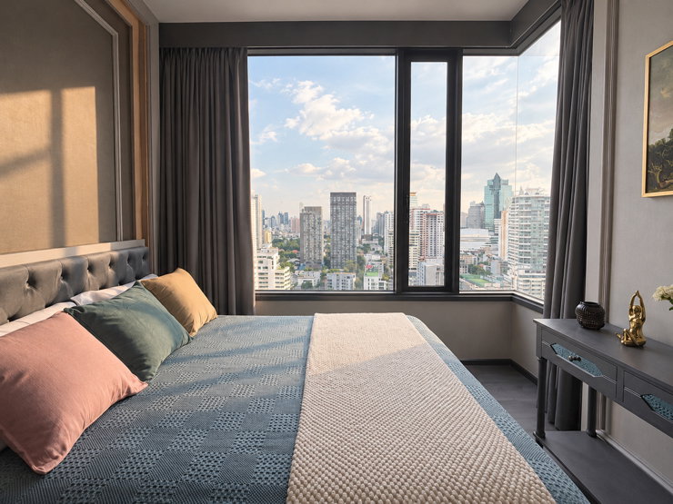 รูป ให้เช่า Edge Sukhumvit 23 | ห้องมุม 48 ตร.ม. ชั้น 19 | 40,000 บาท - รูปที่ 6/9