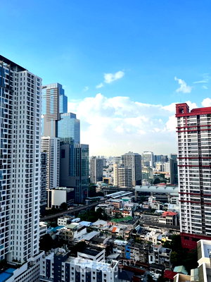 Condos for rent : 200m To BTS Ratchathewi | 28th-Floor 1-BR At Ideo Q Ratchathewi (ID 3481979)