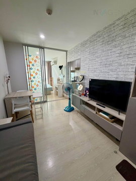 🔺 For Rent Condo NICHE ID SUKHUMVIT 113 Building D, Floor 6,1 bed room, Room size 28.00 sqm