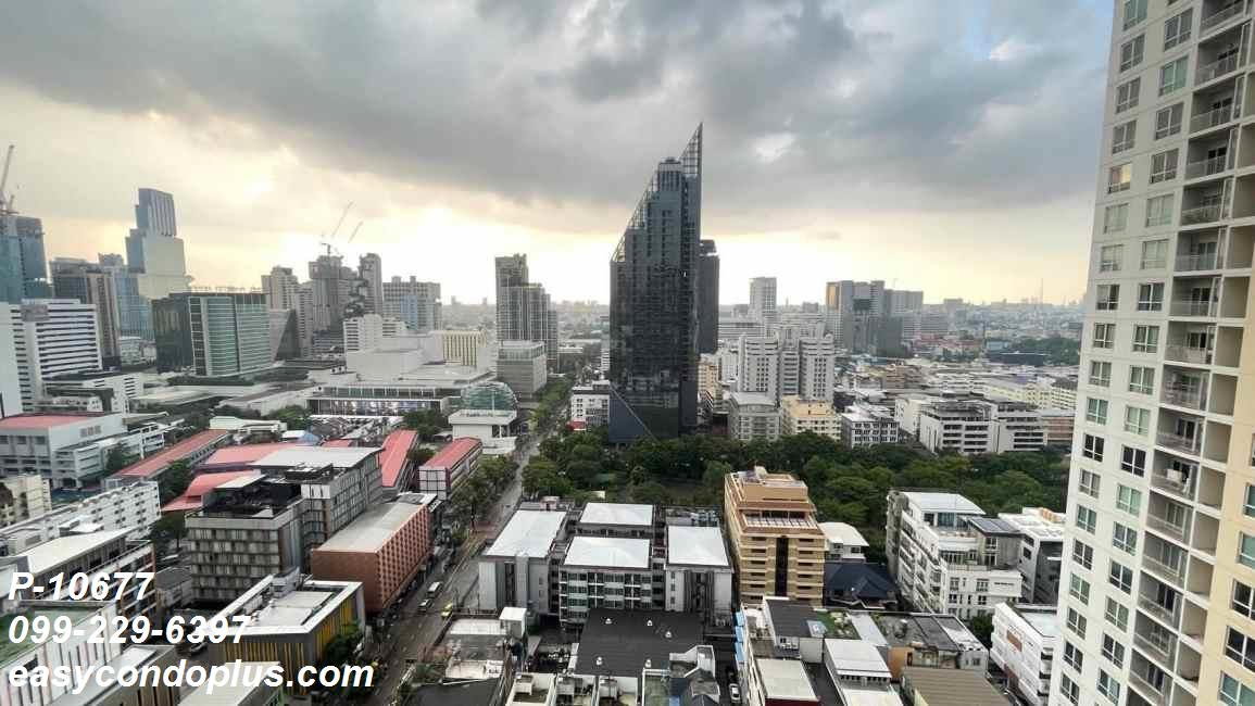 picture 📍 𝐏-𝟏𝟎𝟔𝟕𝟕 | FOR RENT Ideo Mobi Rangnam Stunning City View! Near BTS Victory Mon. 𝟐𝟐,𝟎𝟎𝟎 THB/mo. | Line: @easycondoplus | 099-229-6397 - 6/6