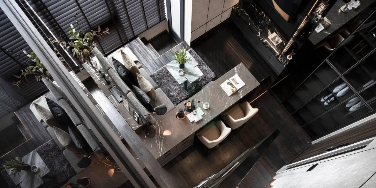 picture 📌 For Sell Condo CONNER RATCHATHEWI Building 1, Floor 6,Duplex, Room size 50 sqm - 3/8