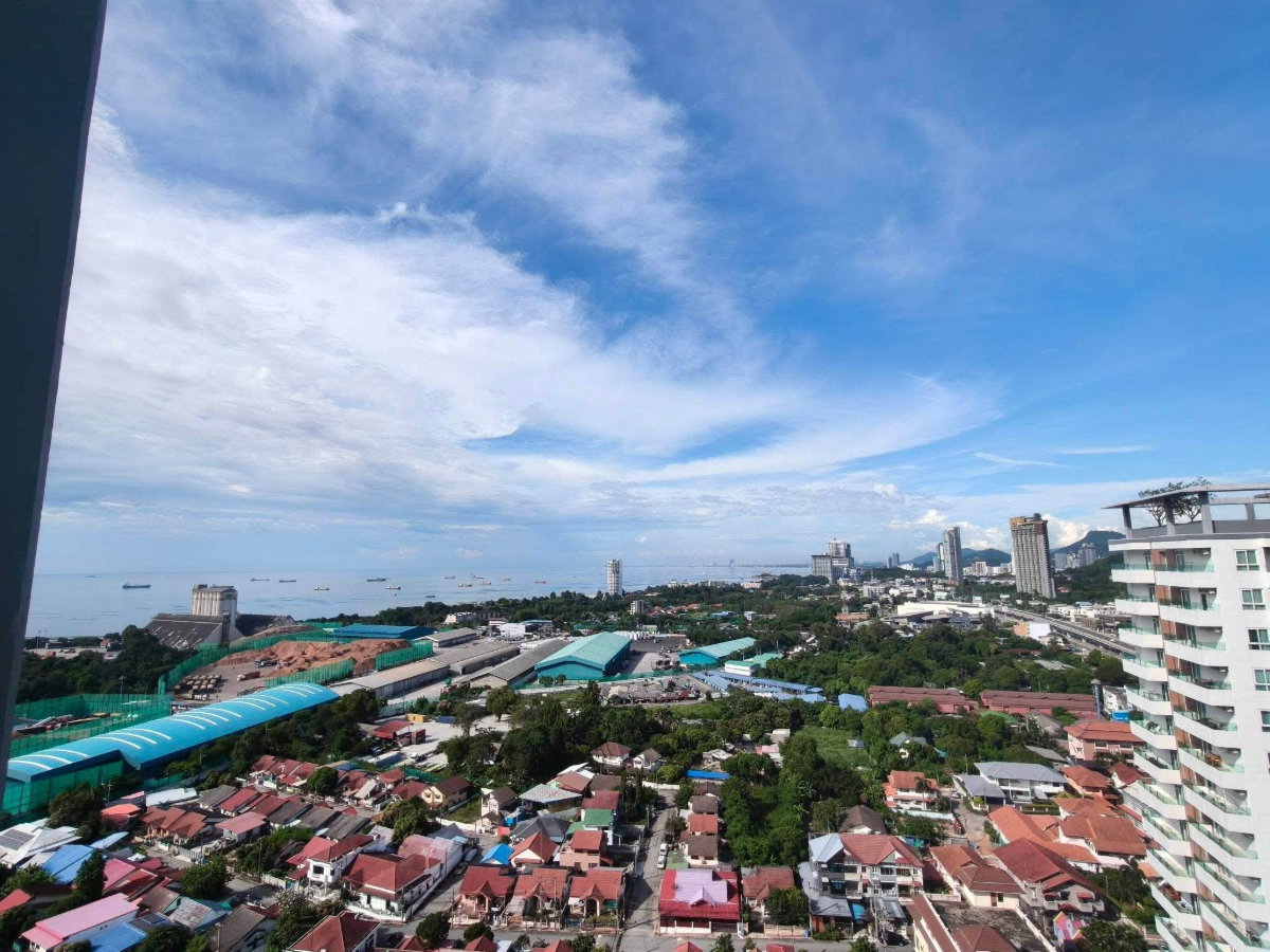 รูป ให้เช่าคอนโด ซีฮิว( Sea Hill ) ชั้น19 ห้องใหญ่ วิวทะเล ศรีราชา - รูปที่ 12/19