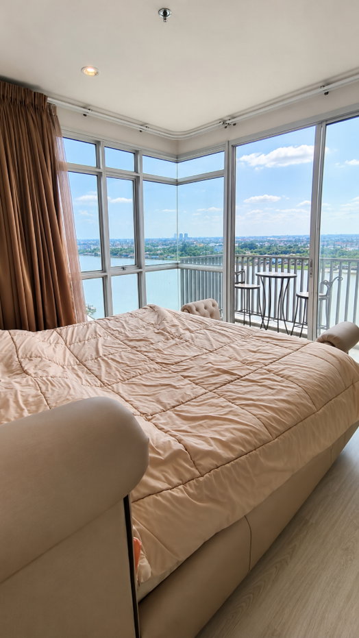 picture ✨💕#CondoForRent at Manor Sanambinnam  #CondoWithChaoPhrayaRiverView💕✨ - 1/8