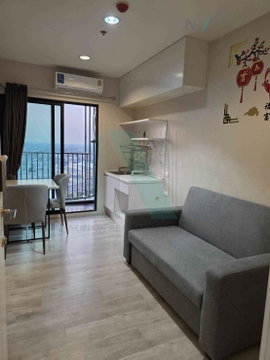 For Rent Condo PLUM CONDO CENTRAL STATION PHASE 2 Building 1, Floor 27,1 bed room, Room size 24 sqm